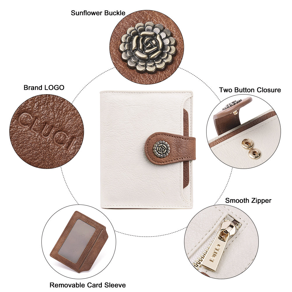 Cathy Multi Card Wallet Women's With Removable Card Holder