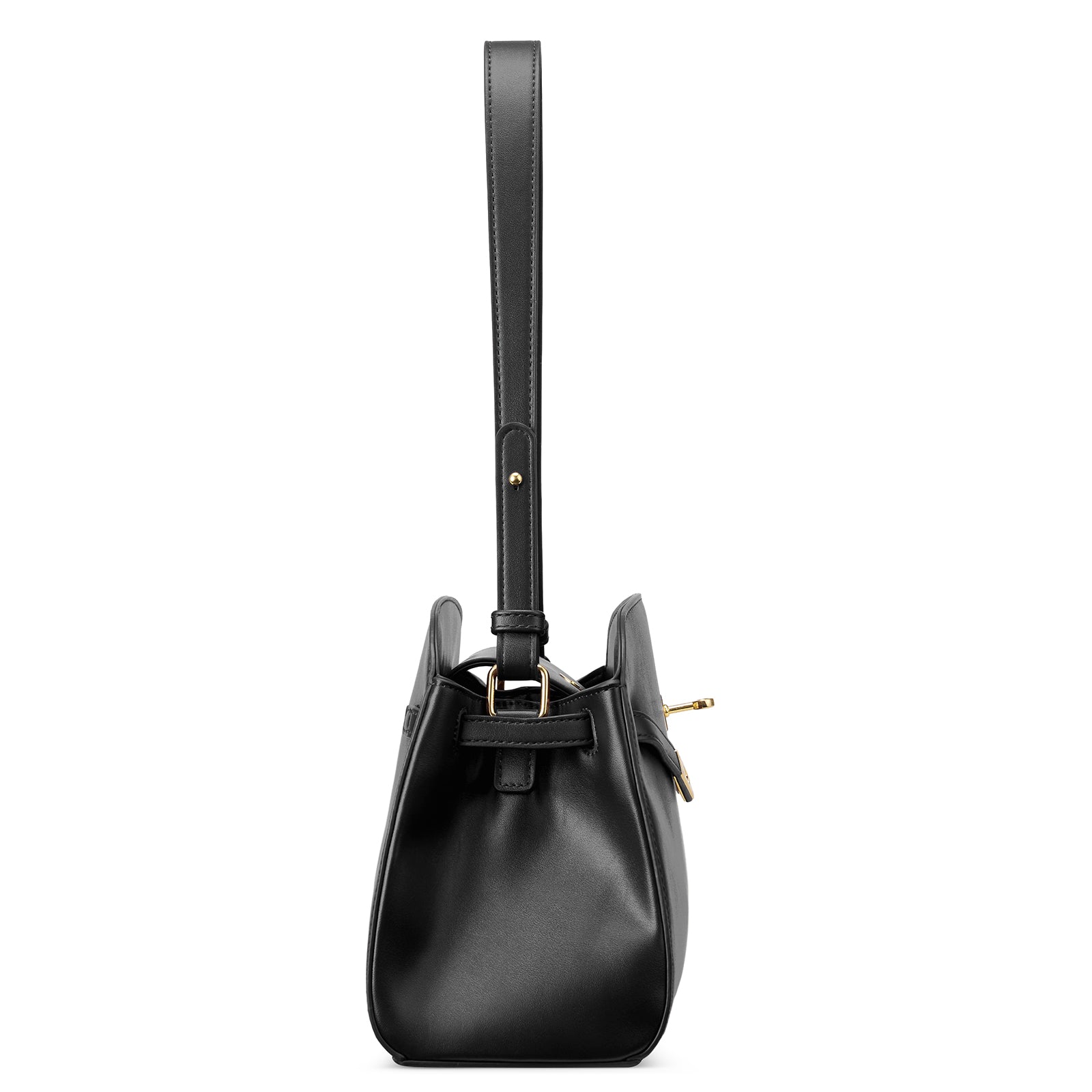Water Repellent Shoulder Handbags with 2 Adjustable Straps Leather Crossbody Bag