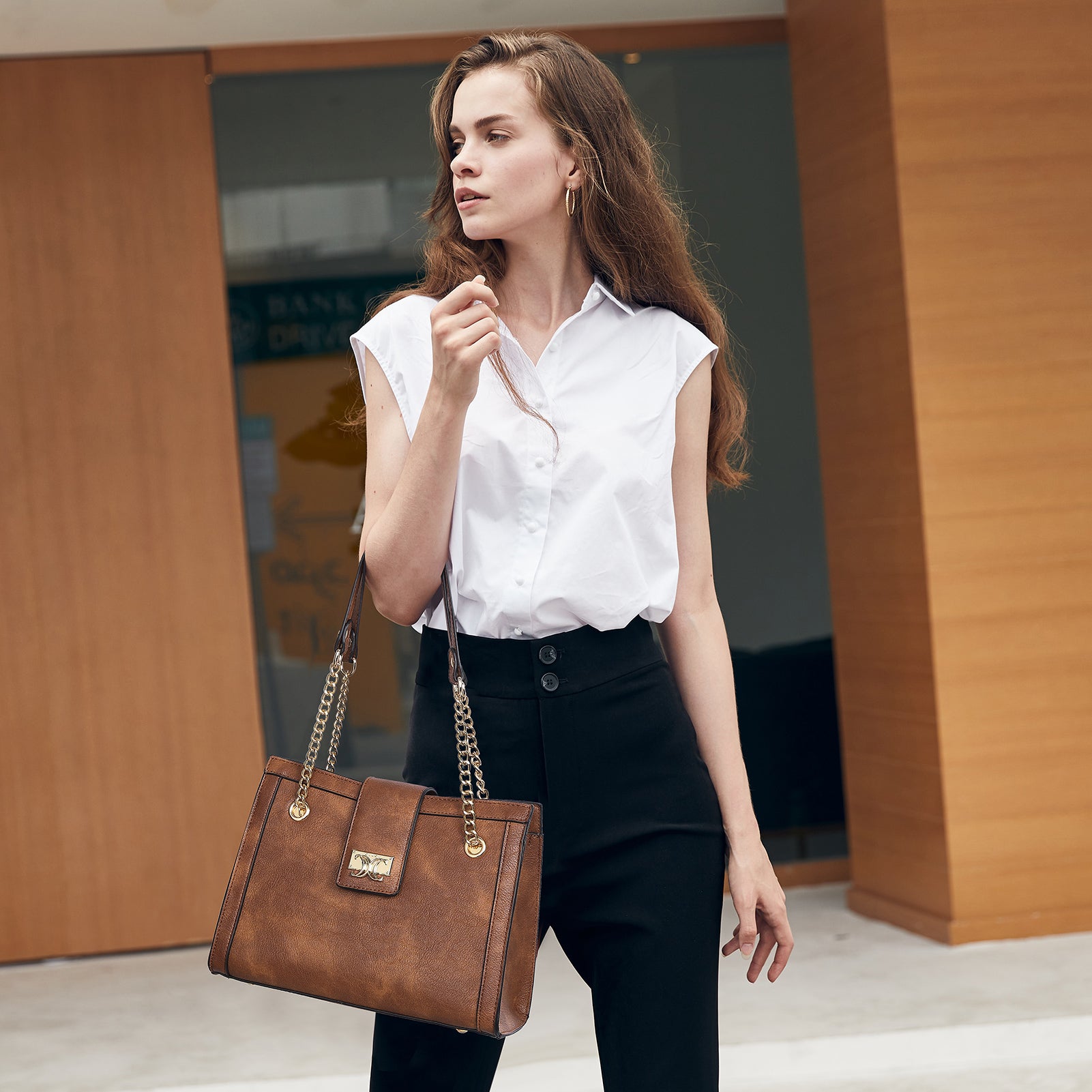 CLUCI Satchel Purses and Handbags for Women Leather Totes Designer Ladies Crossbody Shoulder Bag