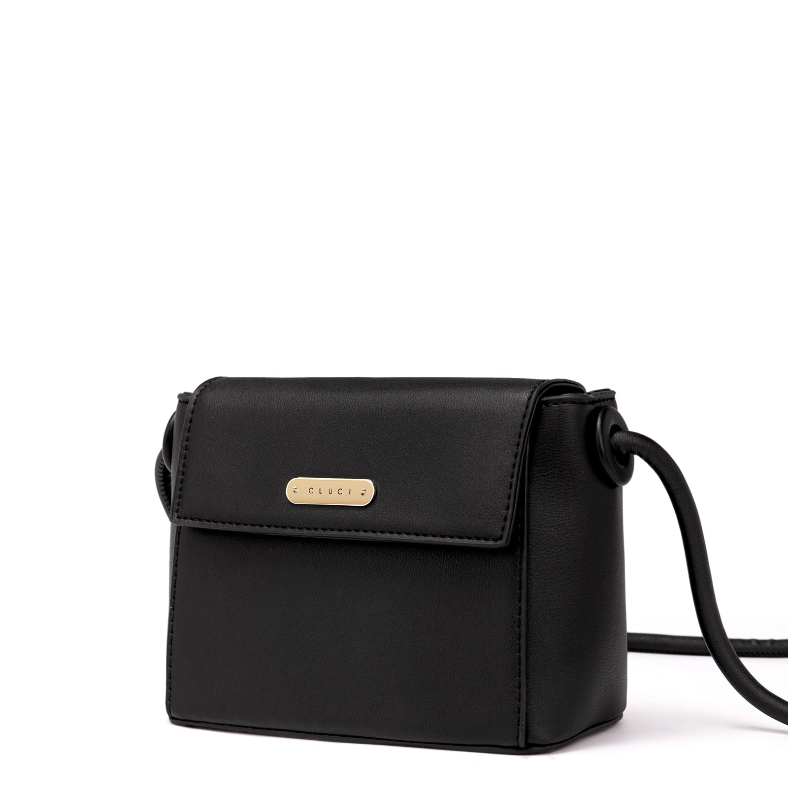 CLUCI Small Crossbody Bags for Women Vegan Leather Flap Fashion Ladies Travel Shoulder Purse with Adjustable Strap