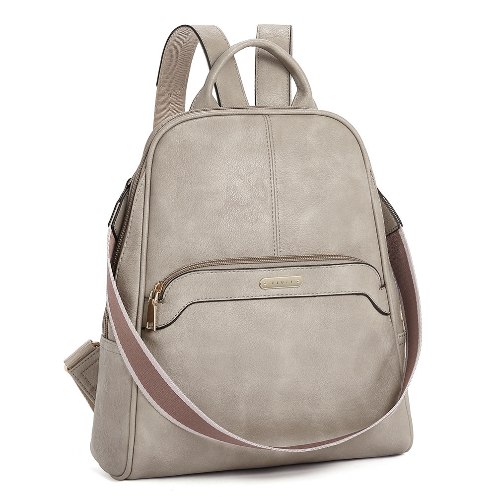 Garbutt Faux Leather Backpack Purse Designed For Travel For Women