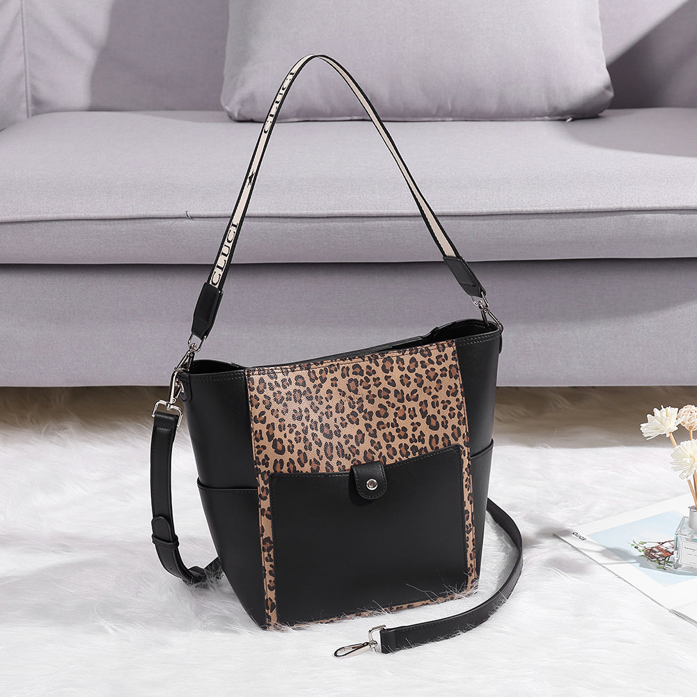 CLUCI Bucket Bags for Women Hobo Purse and Handbags Vegan Leather Designer Tote Large Shoulder Bag