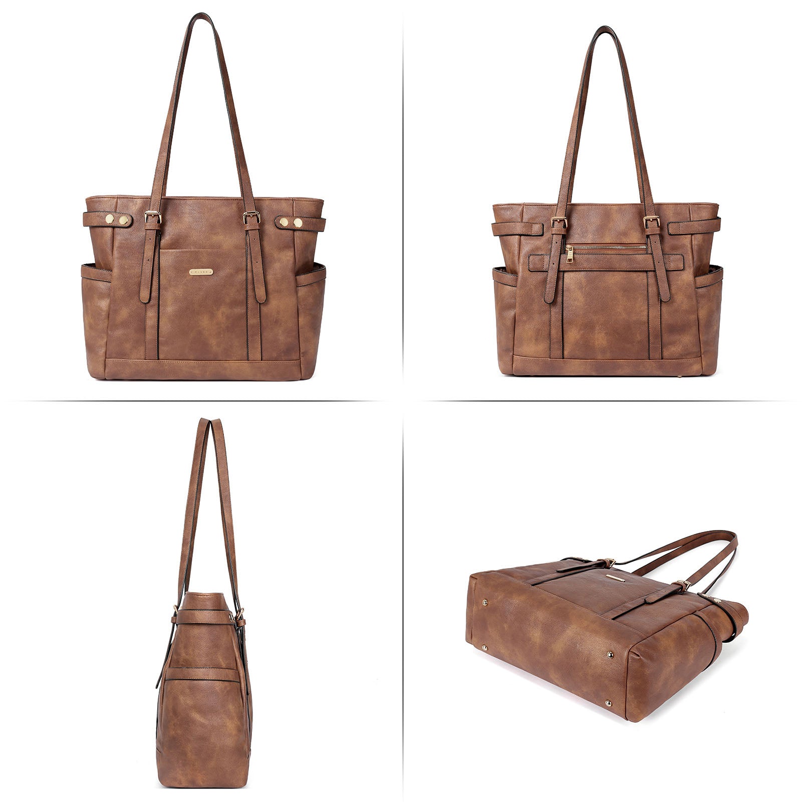 Claire Business Genuine Leather Handbag Briefcase For Women