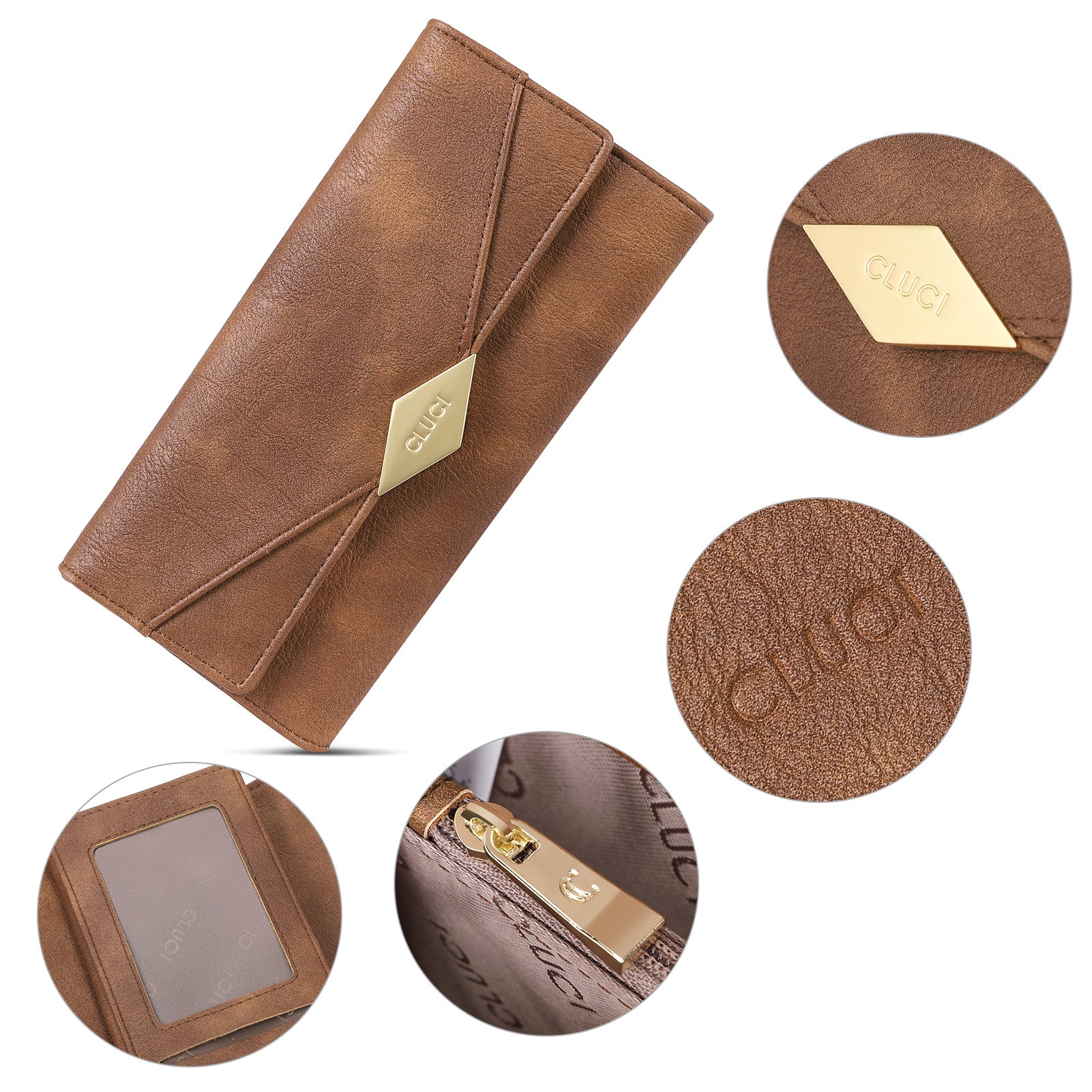 Mile Large Stylish Wallet For Women With Multiple Card Slots