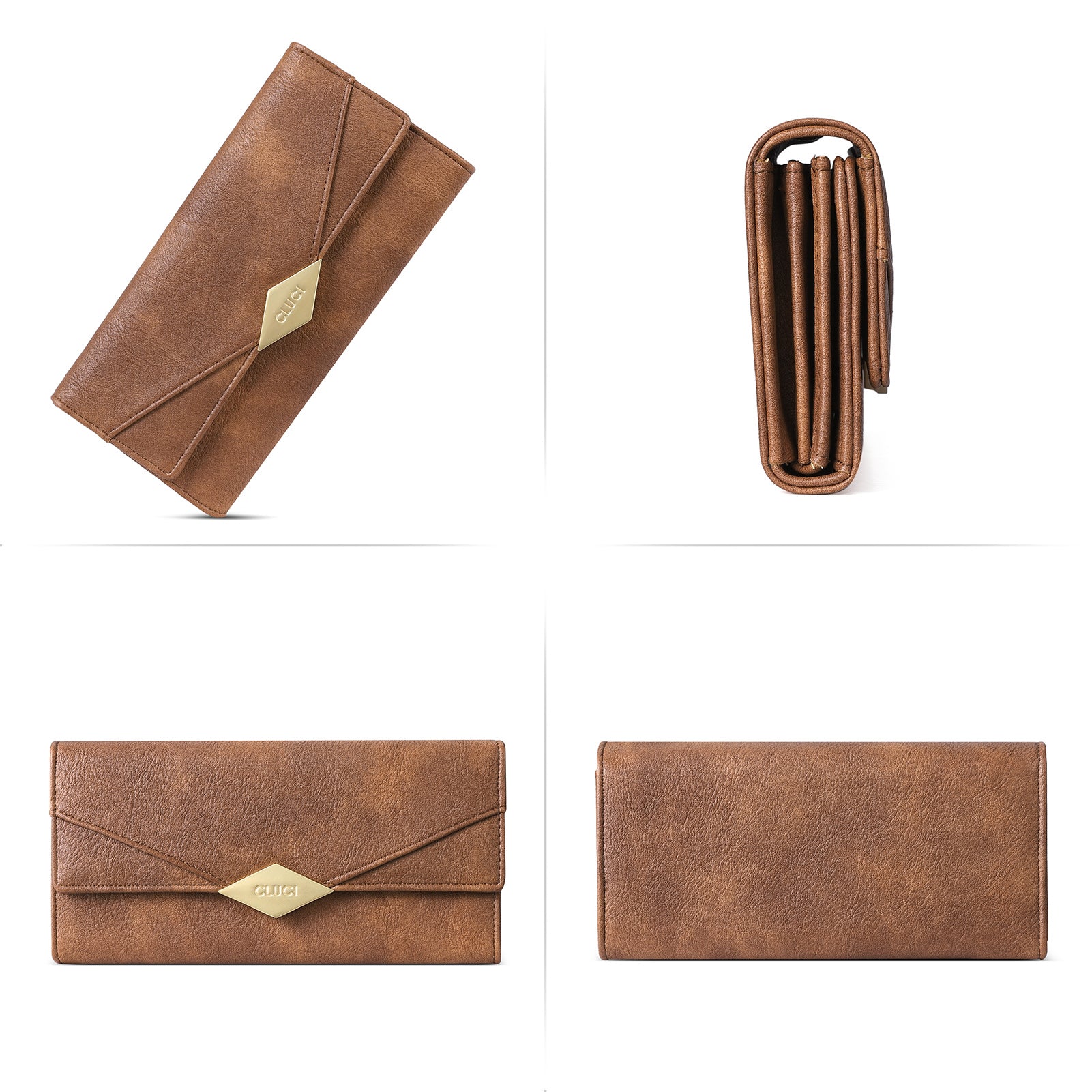 Mile Large Stylish Wallet For Women With Multiple Card Slots