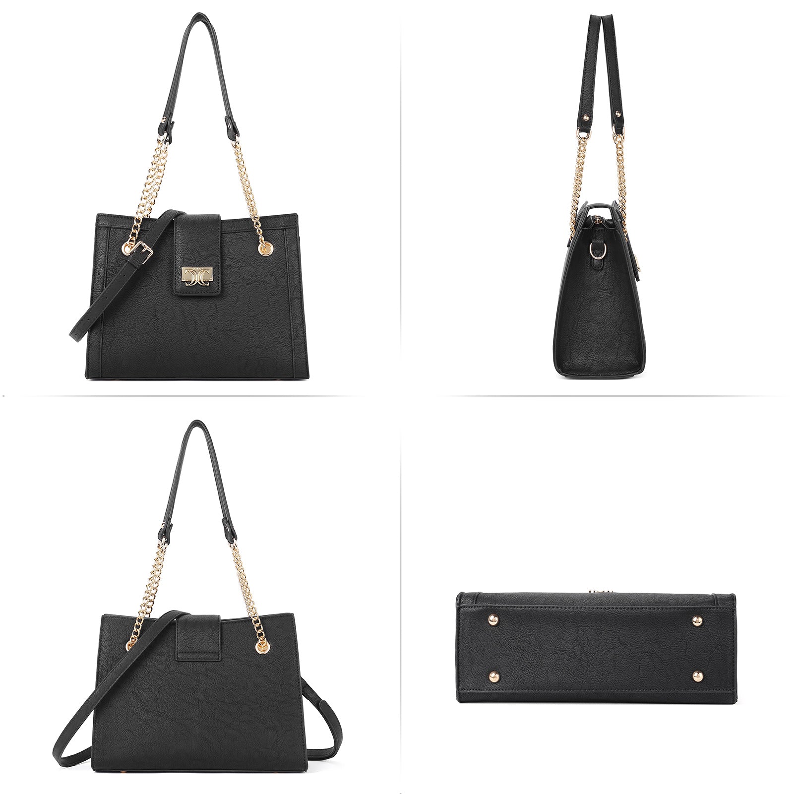 CLUCI Satchel Purses and Handbags for Women Leather Totes Designer Ladies Crossbody Shoulder Bag