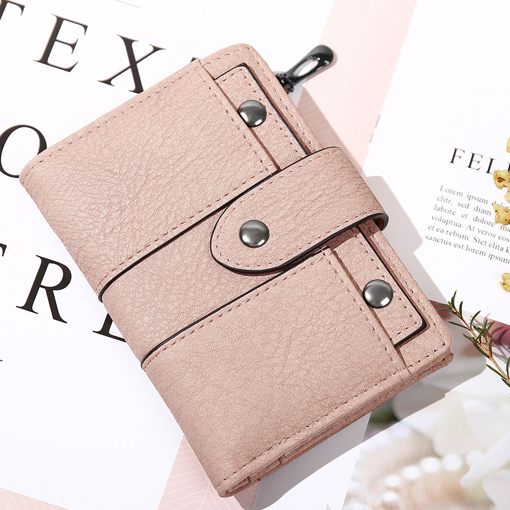 Cathy Women's Small Wallet With Coin Pocket For Daily Use