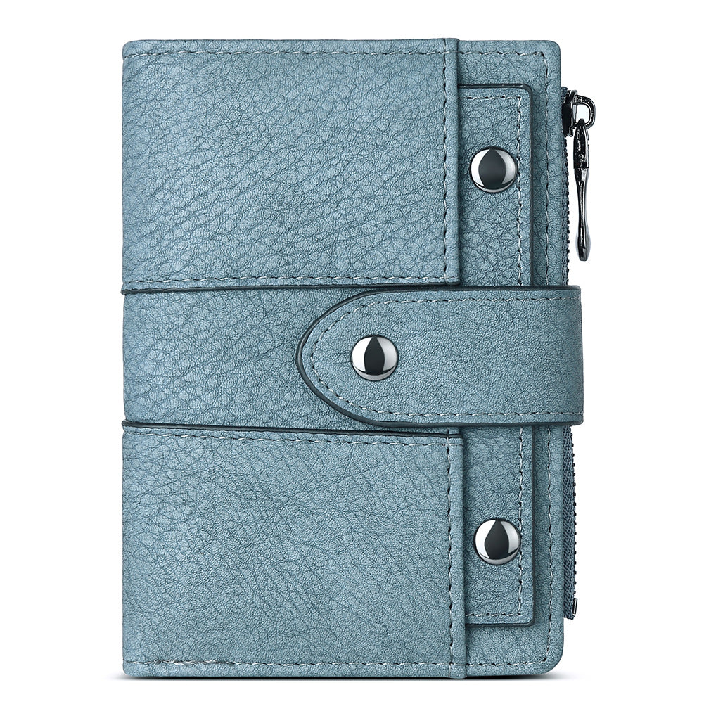 Cathy Women's Small Wallet With Coin Pocket For Daily Use