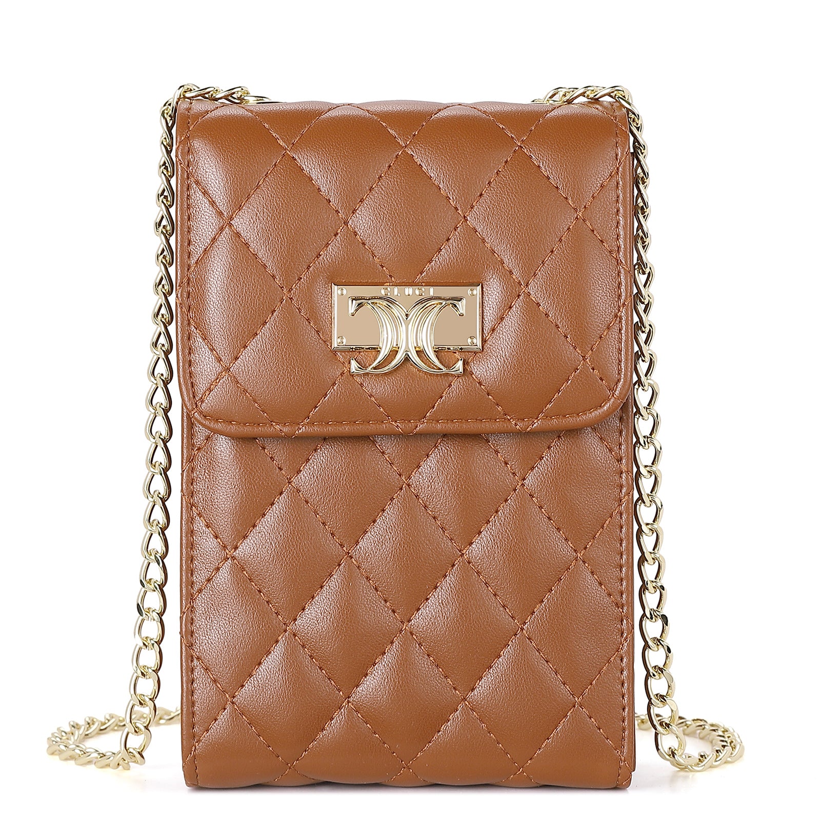 CLUCI Crossbody Cellphone Purse for Women Trendy Phone Wallet Flap Case Small Bags Satchels Wallet with Adjustable Straps