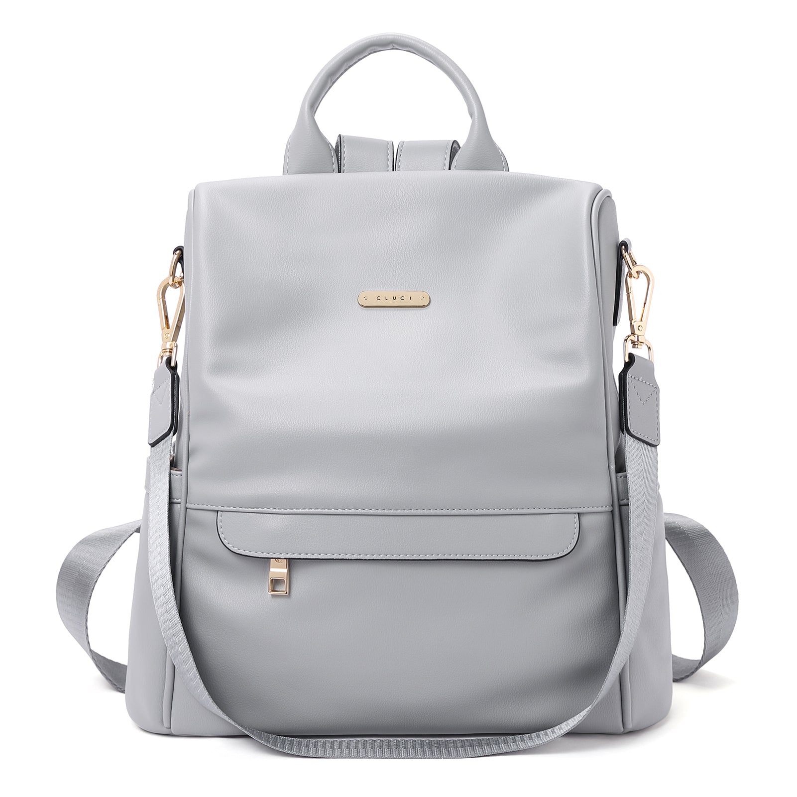 Greene Multi-Purpose Carry Way Vegan Leather Backpack Purse For Women