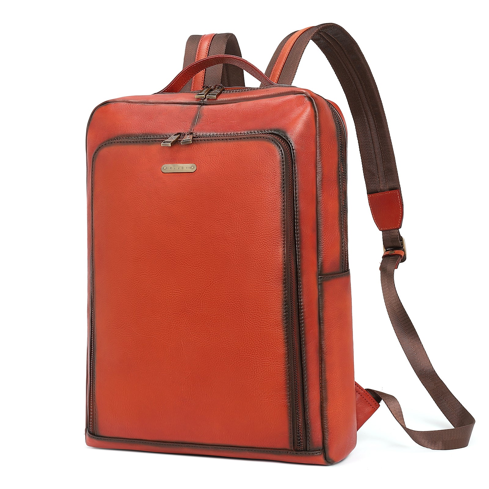 Genuine Leather Backpack Laptop Backpack Ladies Buy Haute Sauce