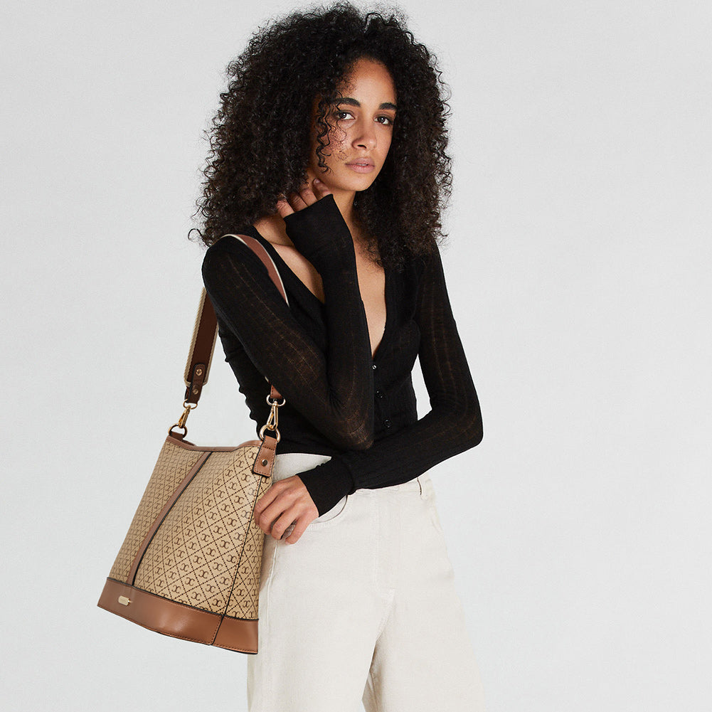 CLUCI Handbags for Women Leather Tote Shoulder Bag Big Capacity Fashion Handbags Wallet Top Handle Satchel Purse