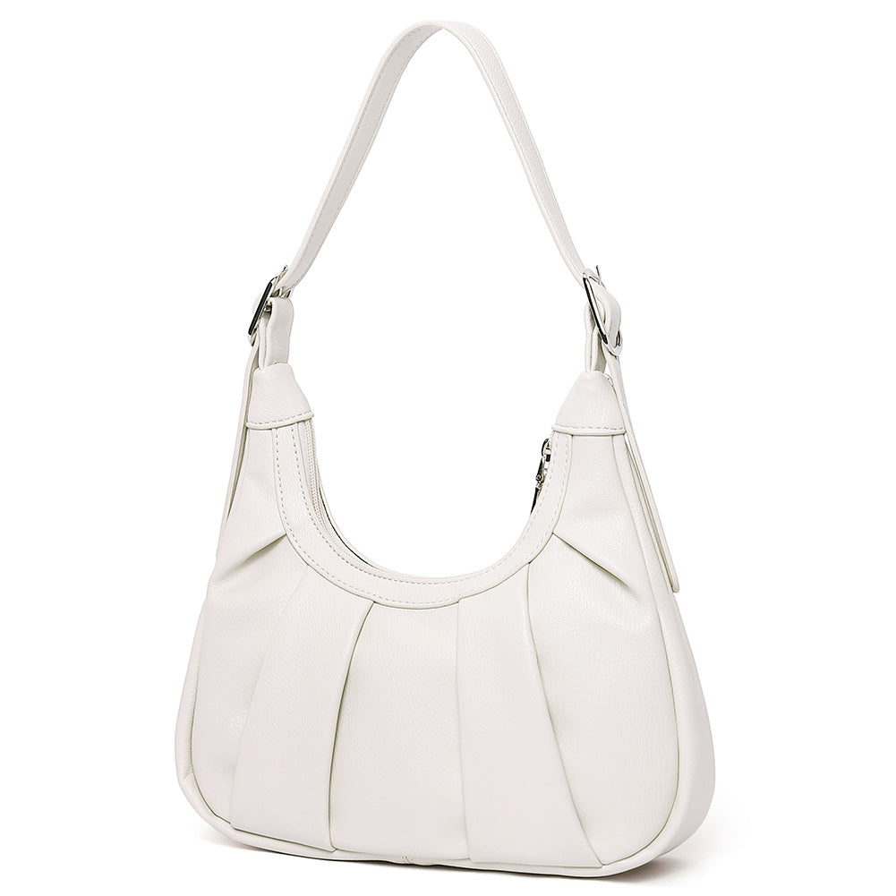 CLUCI Purses and Handbags for Women Leather Designer Tote Large Fashion Ladies Shoulder Bags with Inner Pouch 2Pcs Set