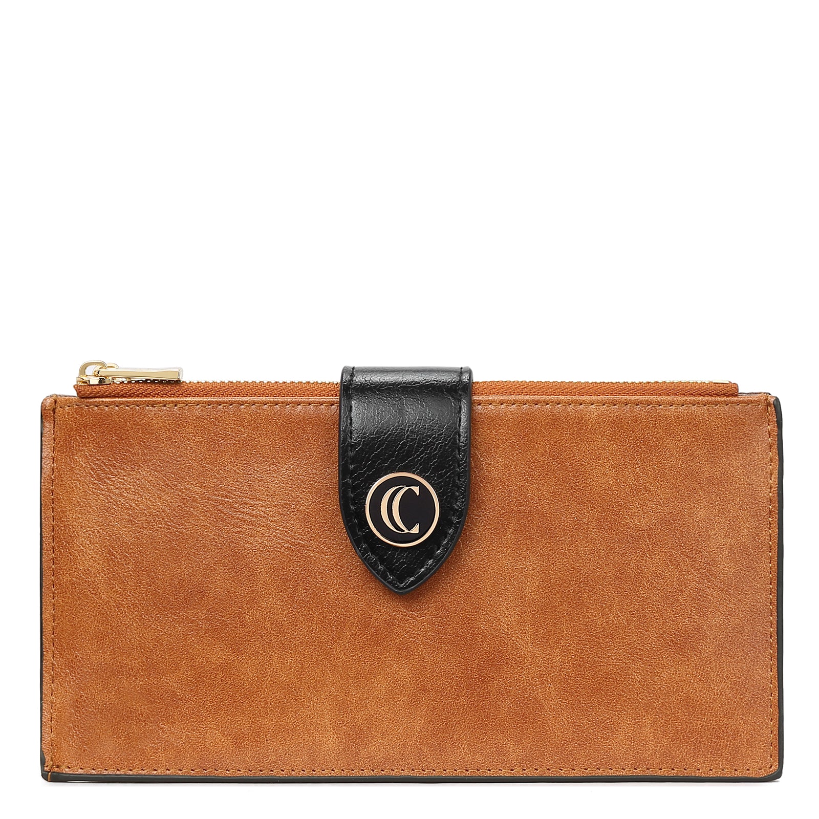 Echo Slim Women's Bifold Leather Wallet With ID Window