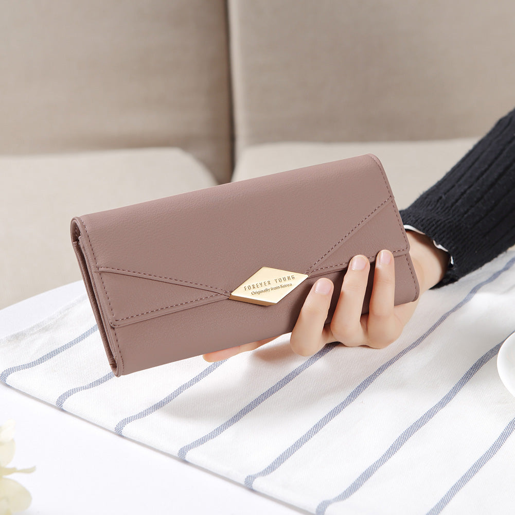 Mile Large Stylish Wallet For Women With Multiple Card Slots