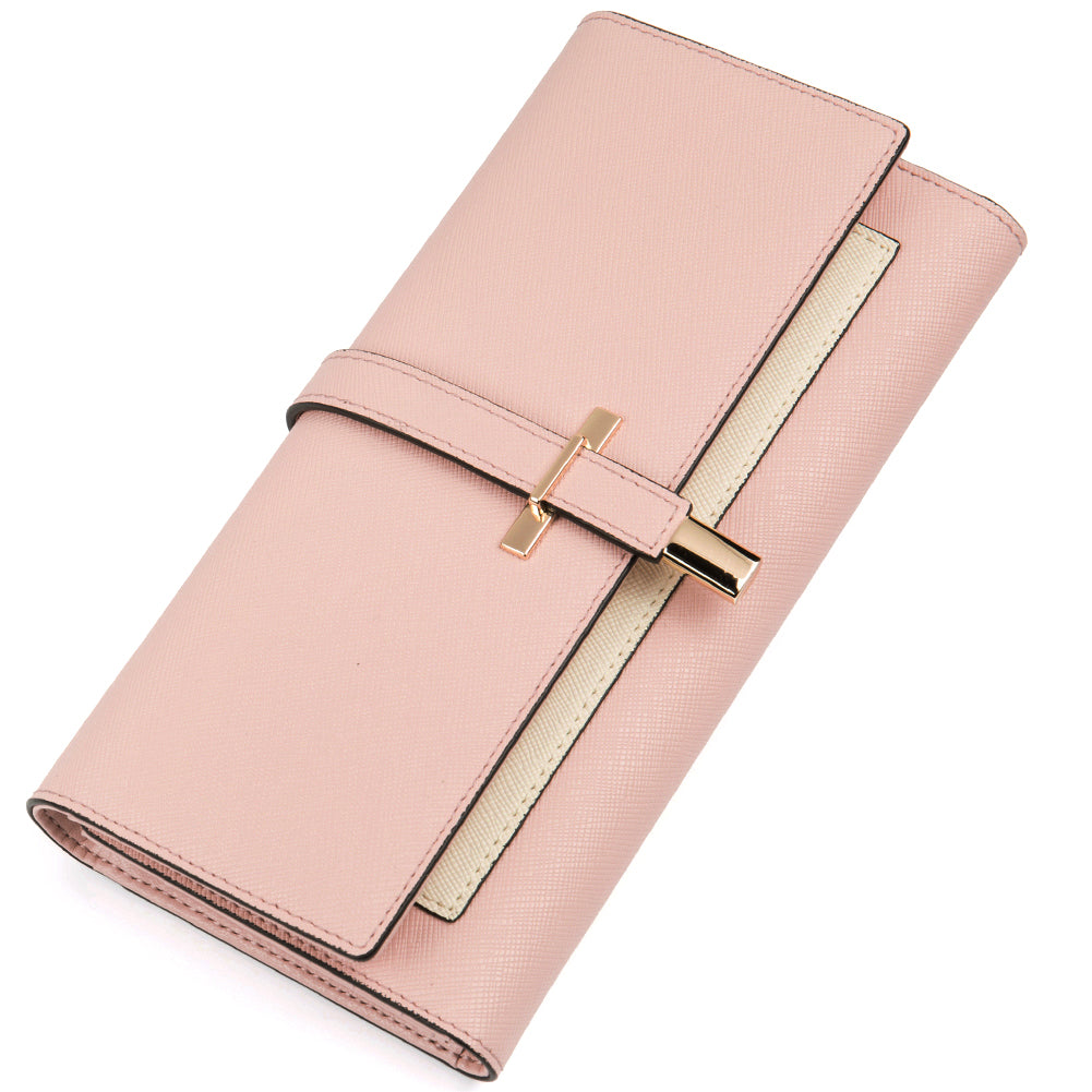 Mile Lightweight Designer Tri-Fold Wallet For Iphone For Women