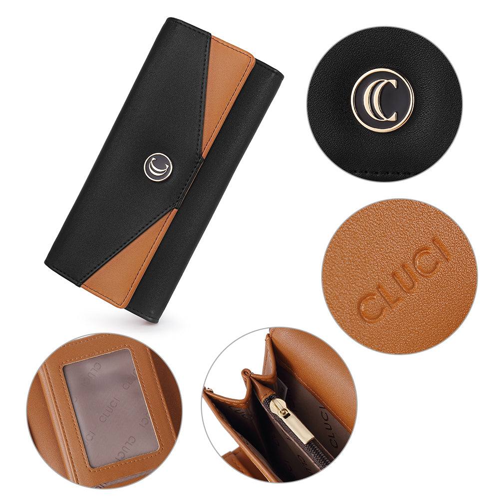 Mile Large Stylish Wallet For Women With Multiple Card Slots