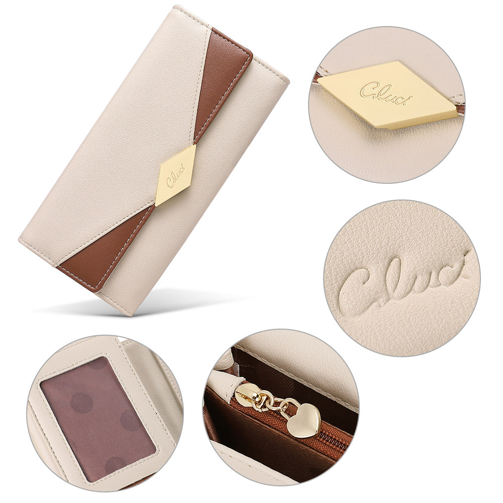 Mile Large Stylish Wallet For Women With Multiple Card Slots