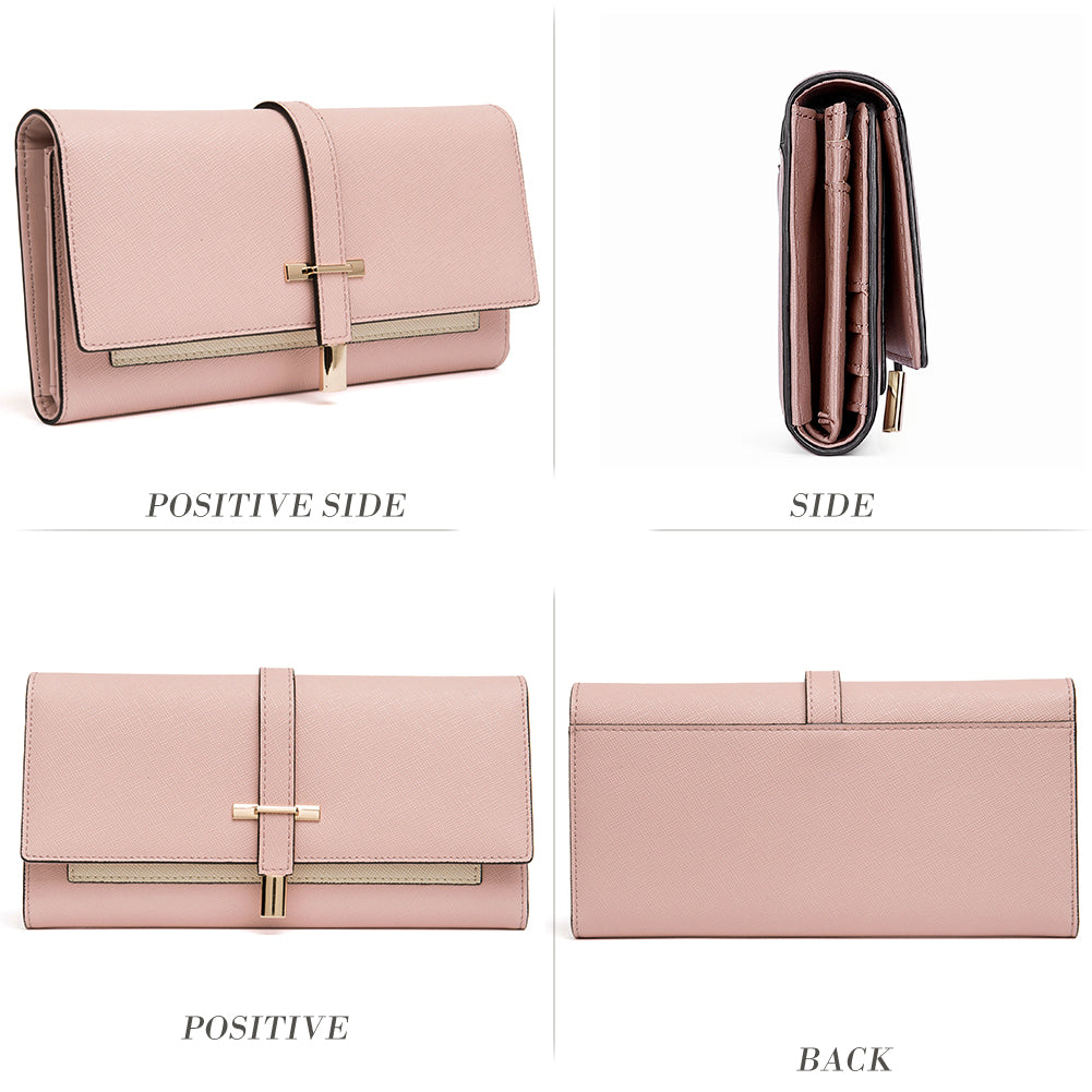 Mile Lightweight Designer Tri-Fold Wallet For Iphone For Women