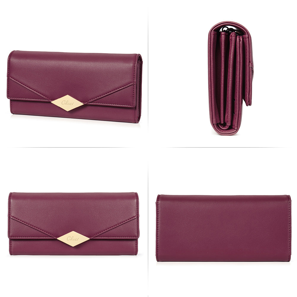 Mile Large Stylish Wallet For Women With Multiple Card Slots