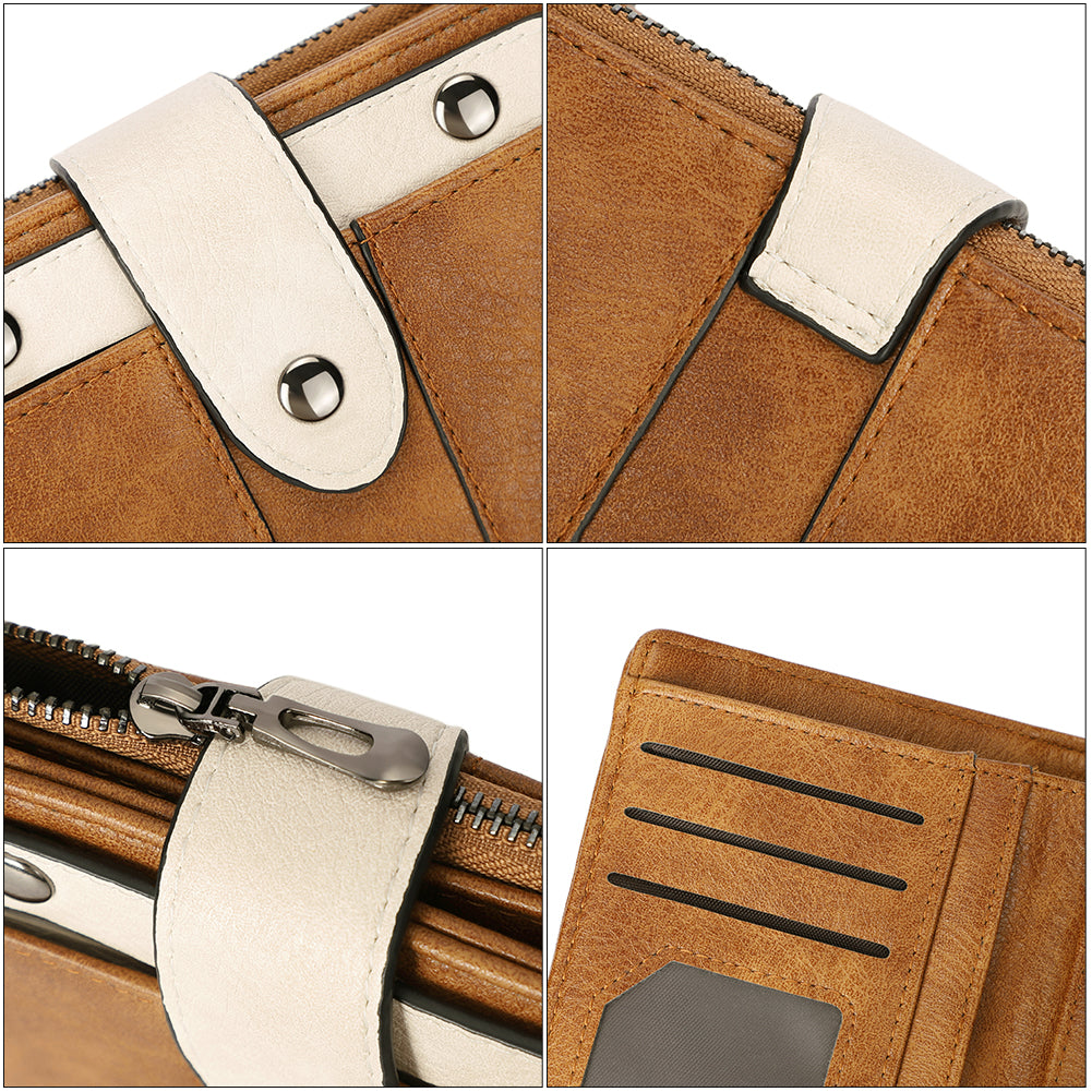 Cathy Women's Small Wallet With Coin Pocket For Daily Use