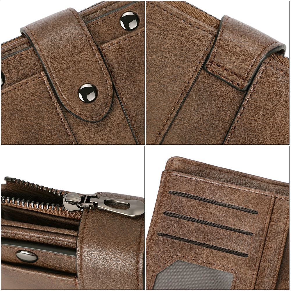 Cathy Women's Small Wallet With Coin Pocket For Daily Use