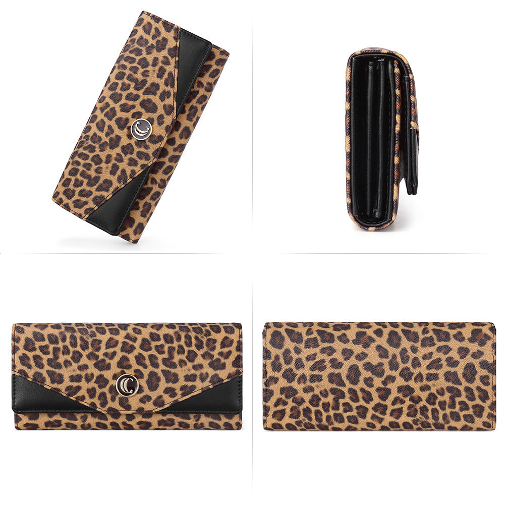 Mile Large Stylish Wallet For Women With Multiple Card Slots