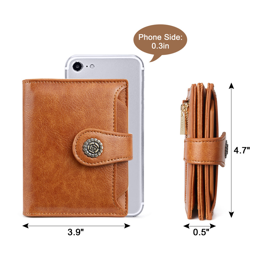 Cathy Multi Card Wallet Women's With Removable Card Holder