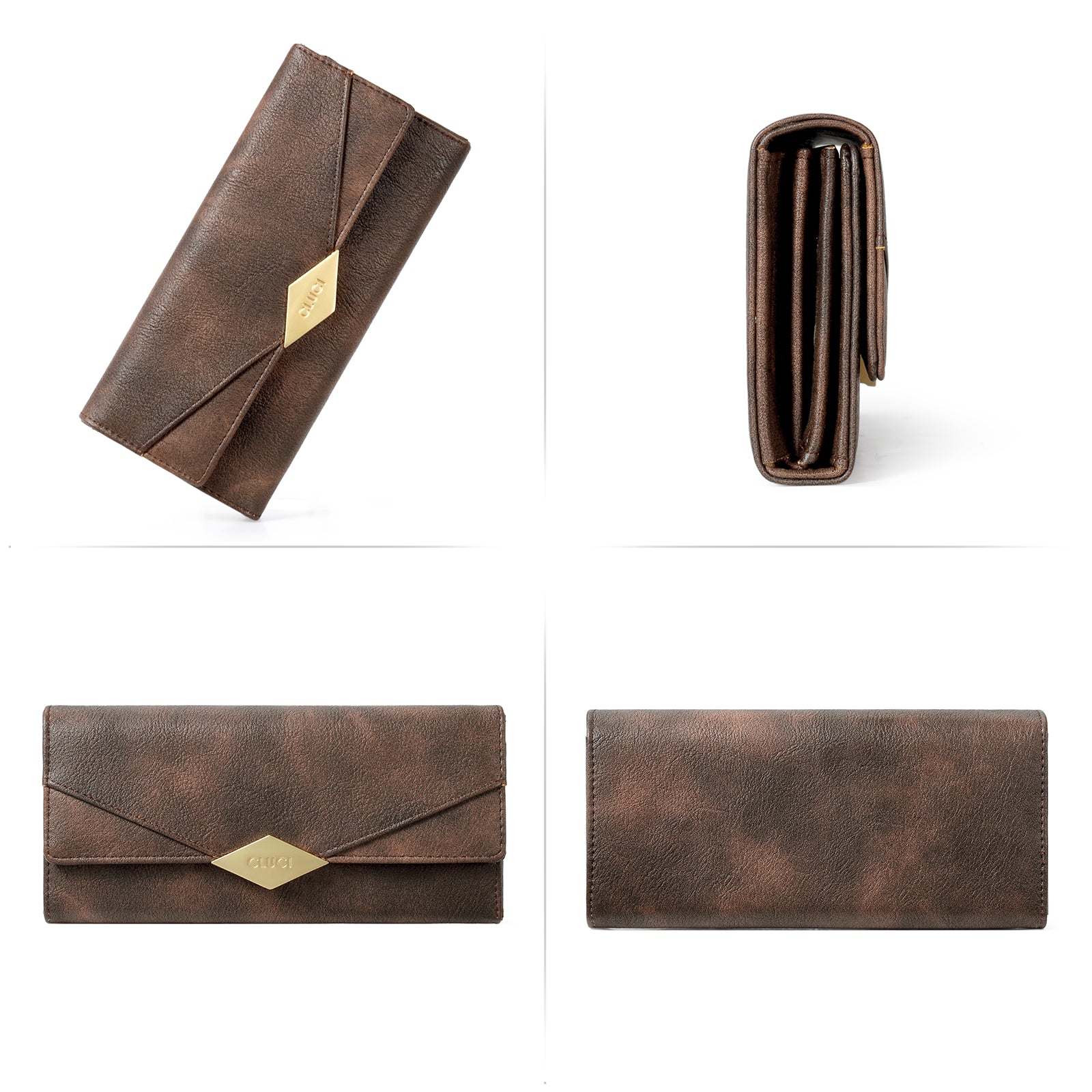 Mile Large Stylish Wallet For Women With Multiple Card Slots