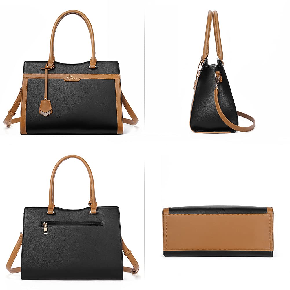 CLUCI Satchel Purses and Handbags for Women Leather Totes Designer Ladies Crossbody Shoulder Bag