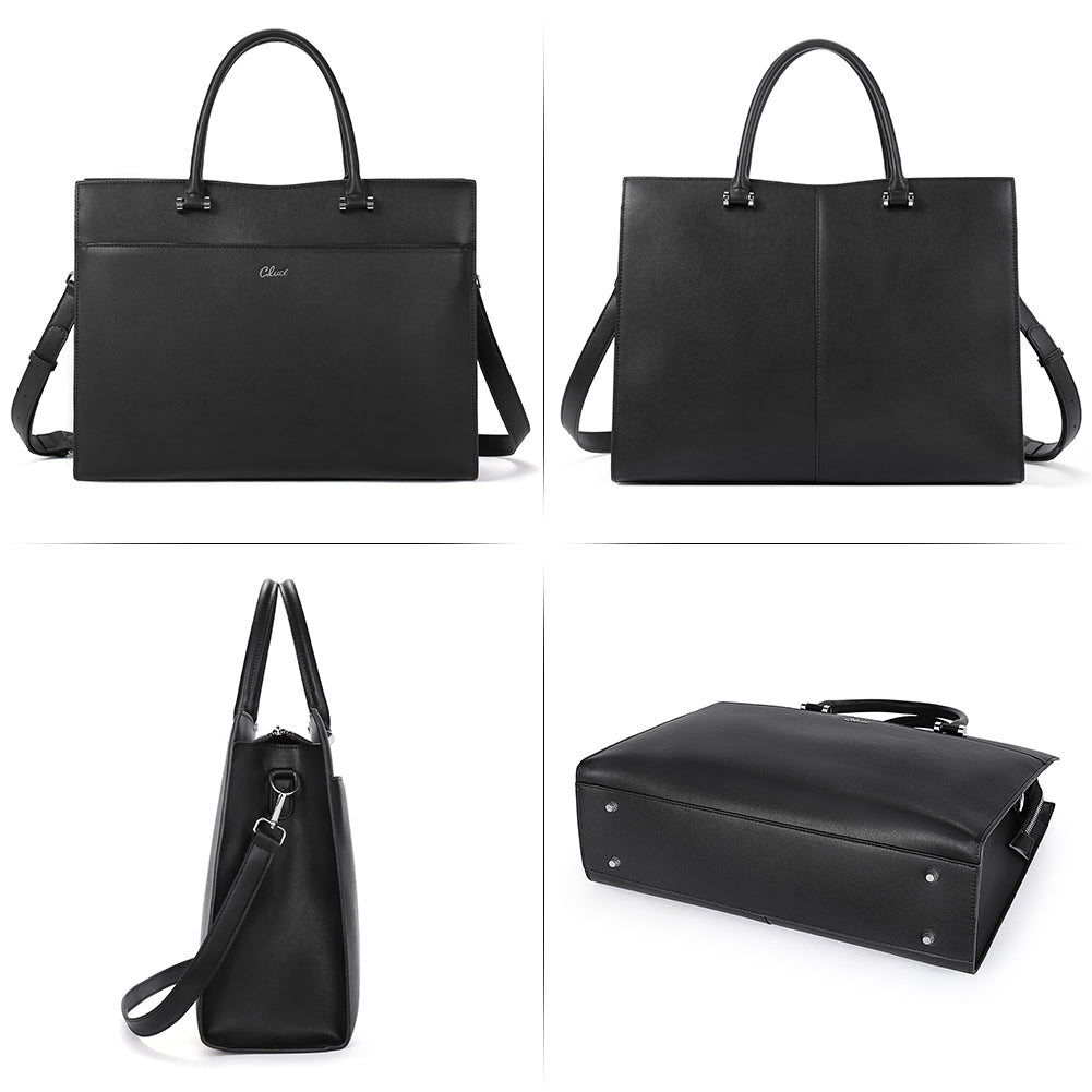 Lauren Ladies Vegan Leather Laptop Briefcase Laptop Bag