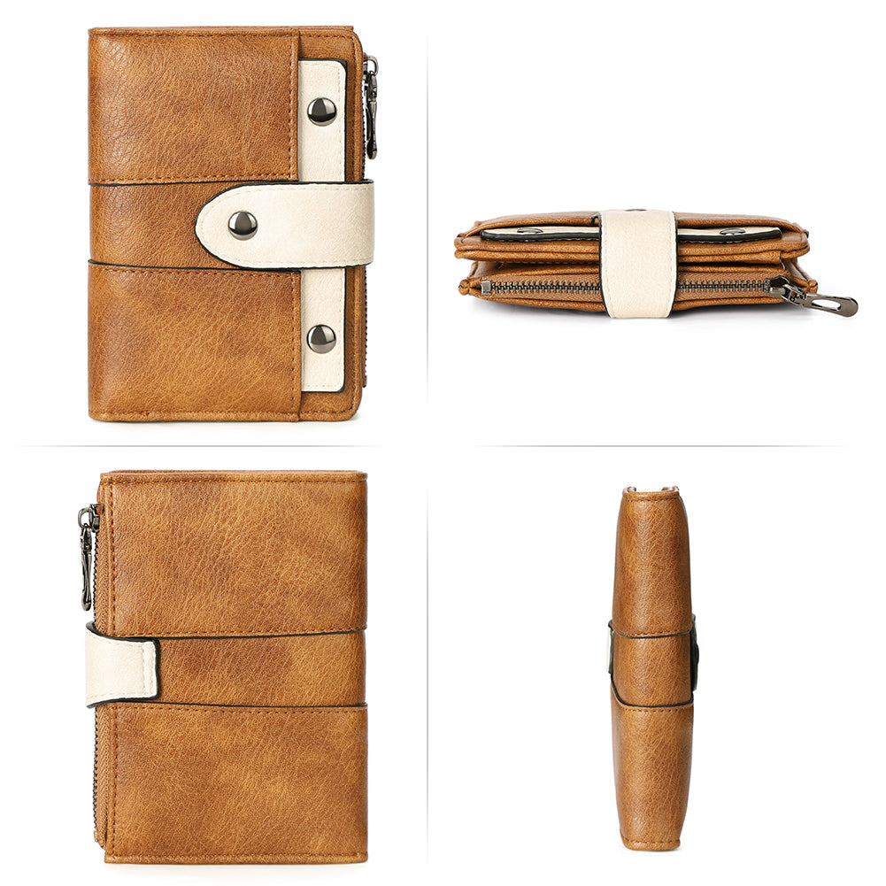 Cathy Women's Small Wallet With Coin Pocket For Daily Use