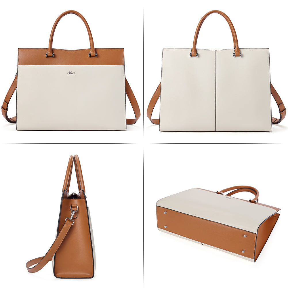 Lauren Ladies Vegan Leather Laptop Briefcase Laptop Bag