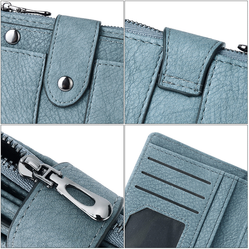 Cathy Women's Small Wallet With Coin Pocket For Daily Use