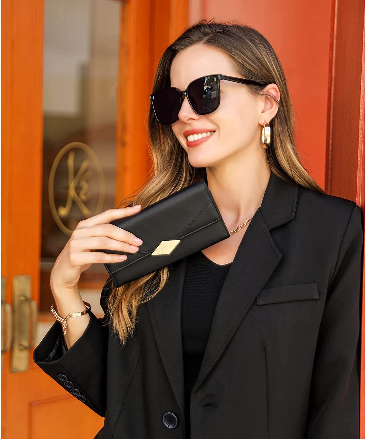 Mile Large Stylish Wallet For Women With Multiple Card Slots