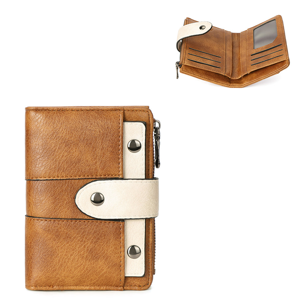 Cathy Women's Small Wallet With Coin Pocket For Daily Use