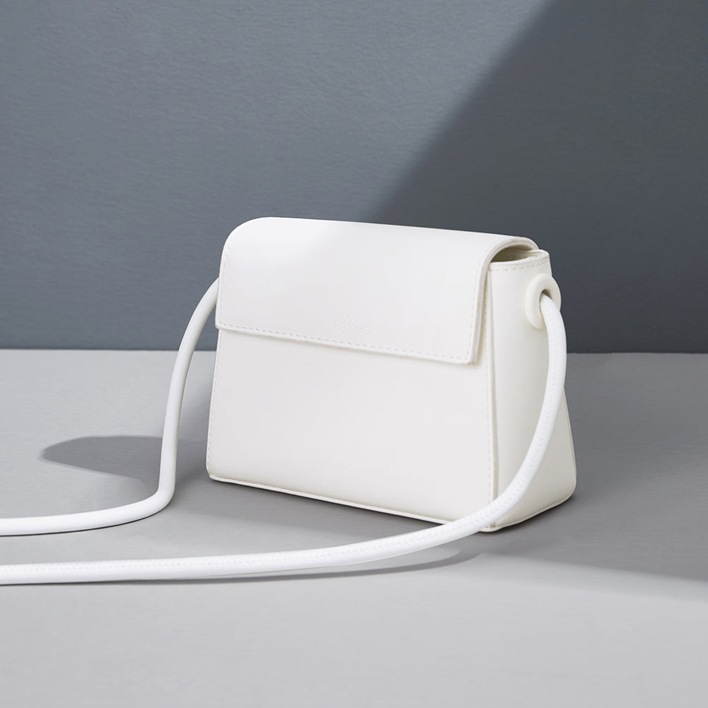 CLUCI Small Crossbody Bags for Women Vegan Leather Flap Fashion Ladies Travel Shoulder Purse with Adjustable Strap