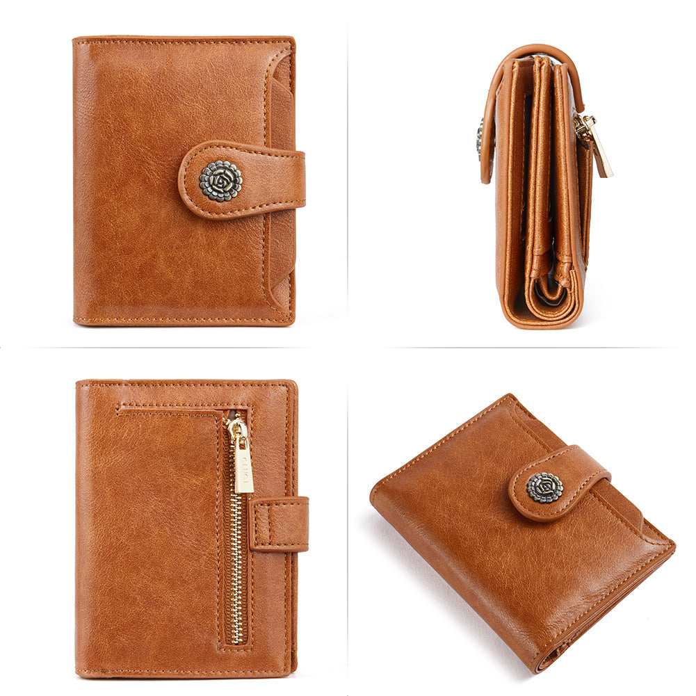 Cathy Multi Card Wallet Women's With Removable Card Holder