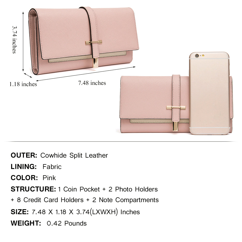 Mile Lightweight Designer Tri-Fold Wallet For Iphone For Women