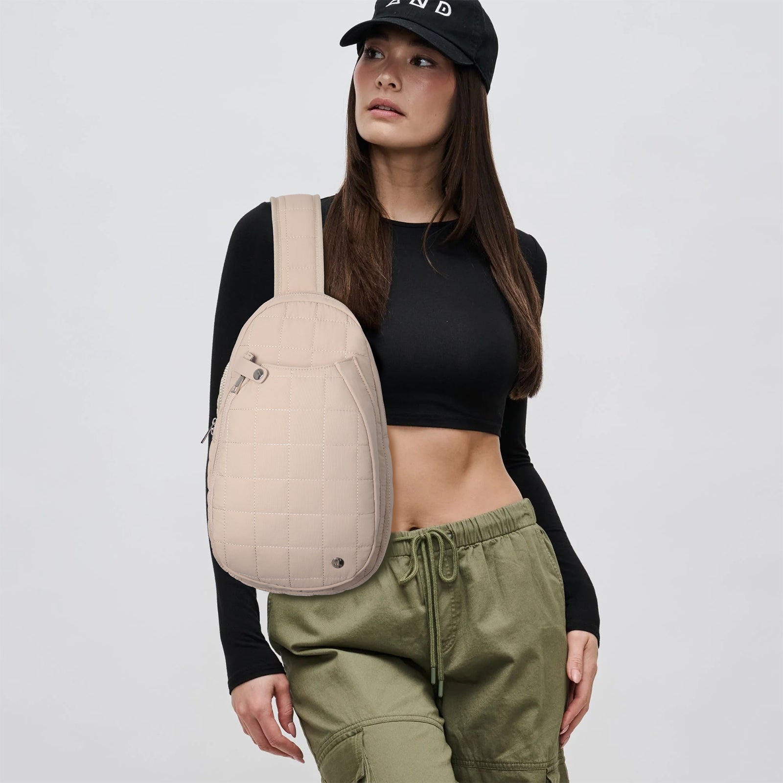 CLUCI Pickleball Puffer Sling Bag for Women