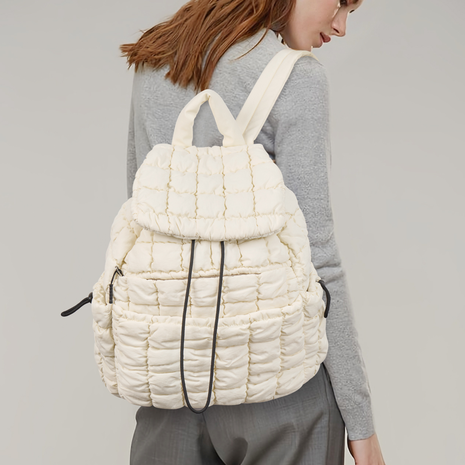 CLUCI Puffy Casual Lightweight Daypack for Women — Travel & Work