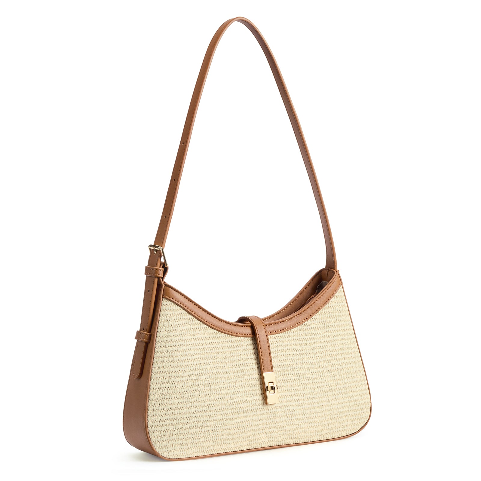 CLUCI Shoulder Bag for Women, Purses for Women, Handbag Hobo Bags Vegan Leather Crossbody Purse with Adjustable Strap