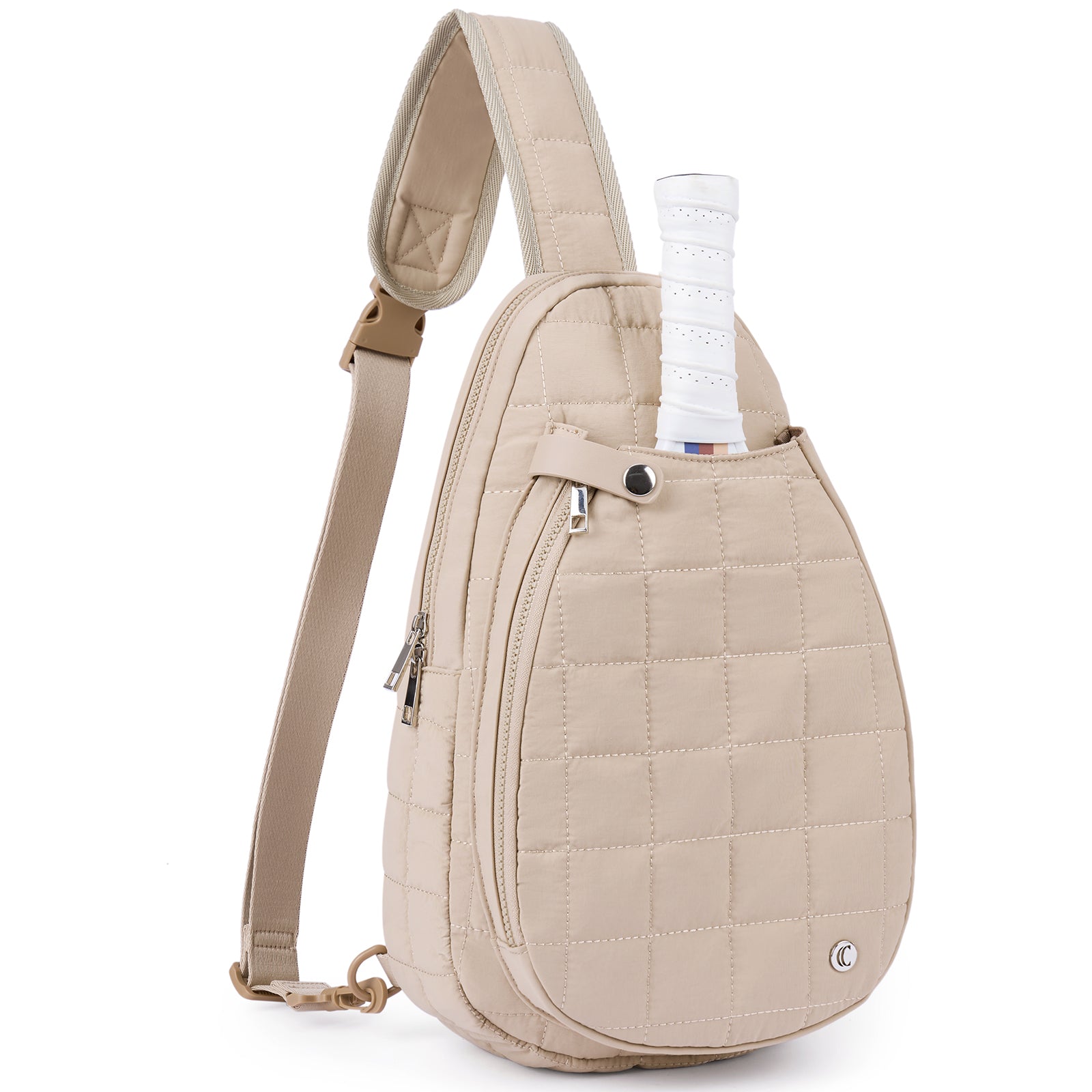 CLUCI Pickleball Puffer Sling Bag for Women