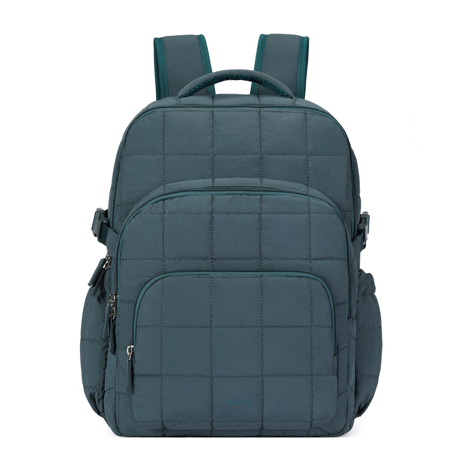 CLUCI 17.3'' Puffer Quilted Laptop Backpack for Women