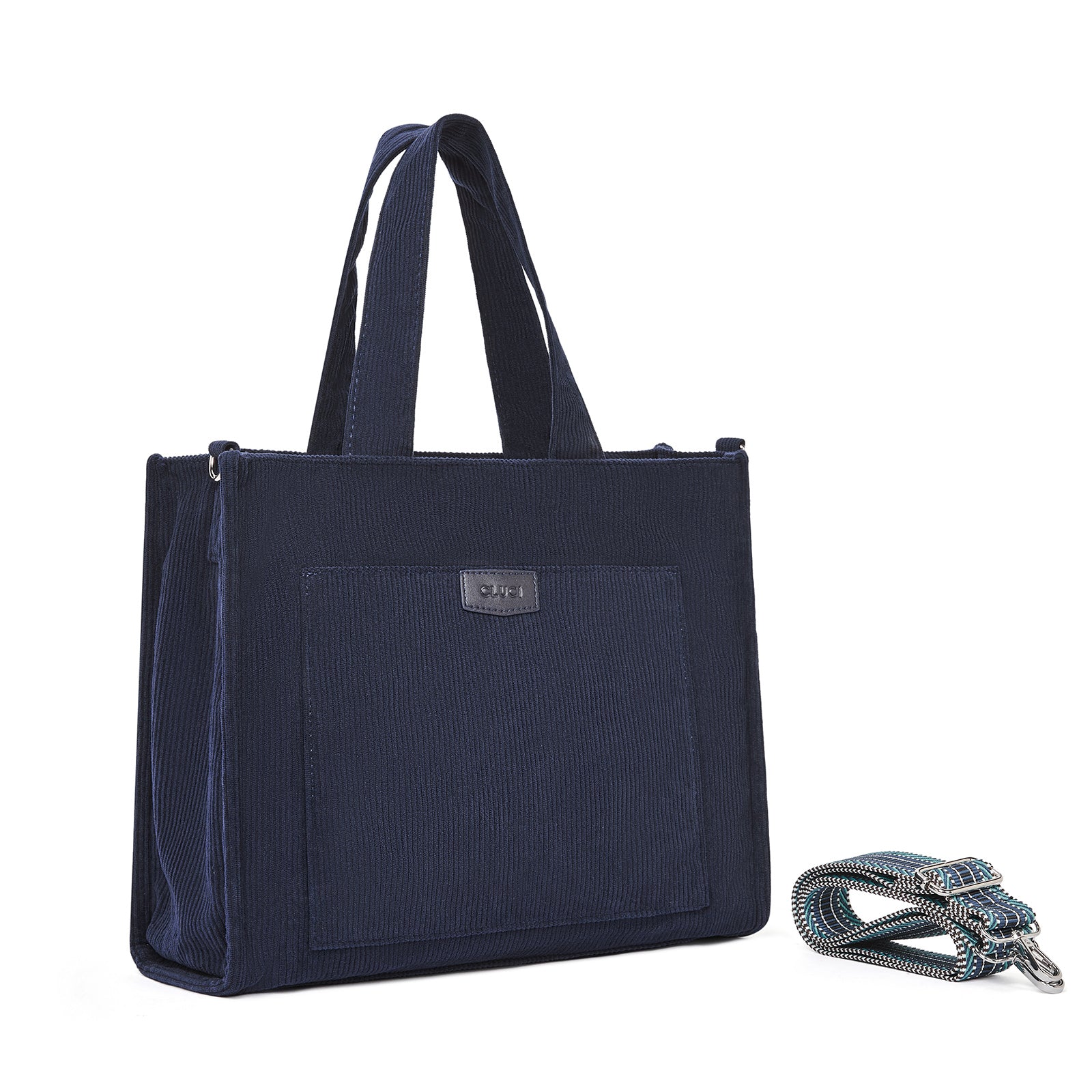 Wide Purse Strap Crossbody Purses Adjustable Replacement Shoulder Handbag Strap—Blue