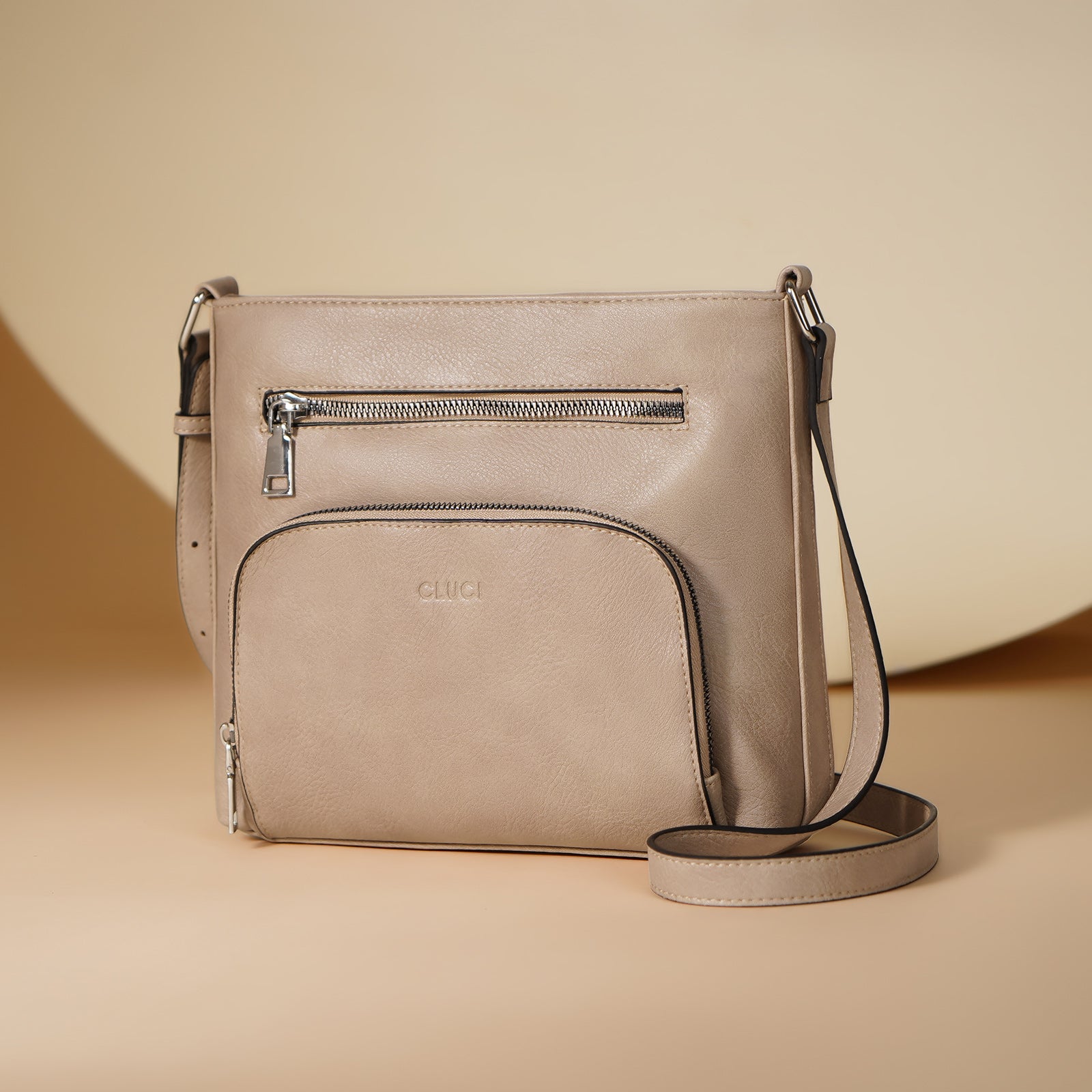 Amos Vintage Patchwork Crossbody Bag