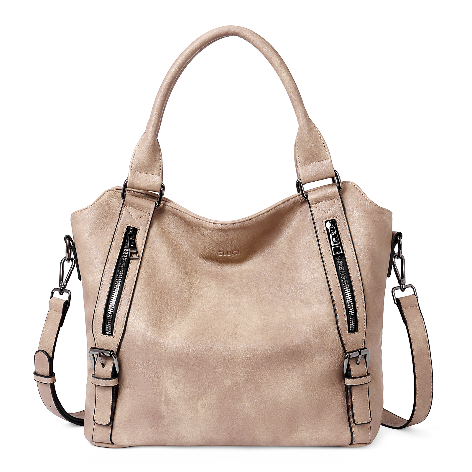 CLUCI Hobo Bags Large Tote with Adjustable Shoulder Strap