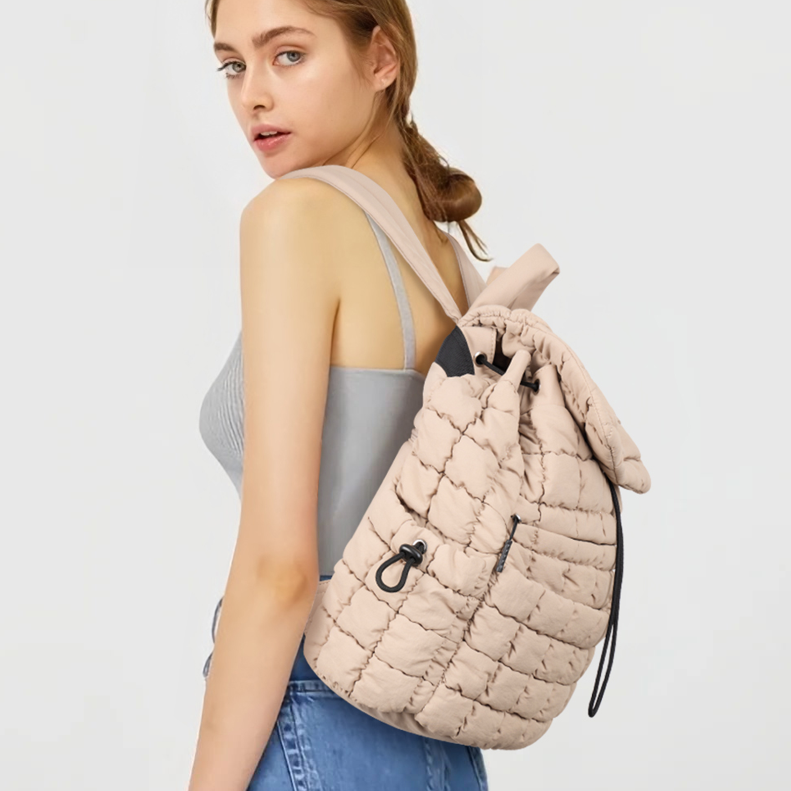 CLUCI Puffy Casual Lightweight Daypack for Women — Travel & Work