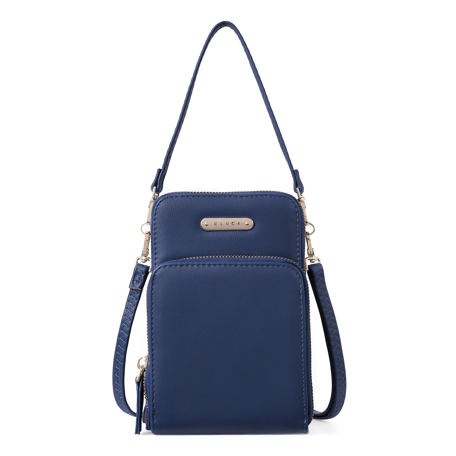 CLUCI Small Crossbody Bag for Women Leather Cellphone Shoulder Purses Fashion Travel Designer Wallet