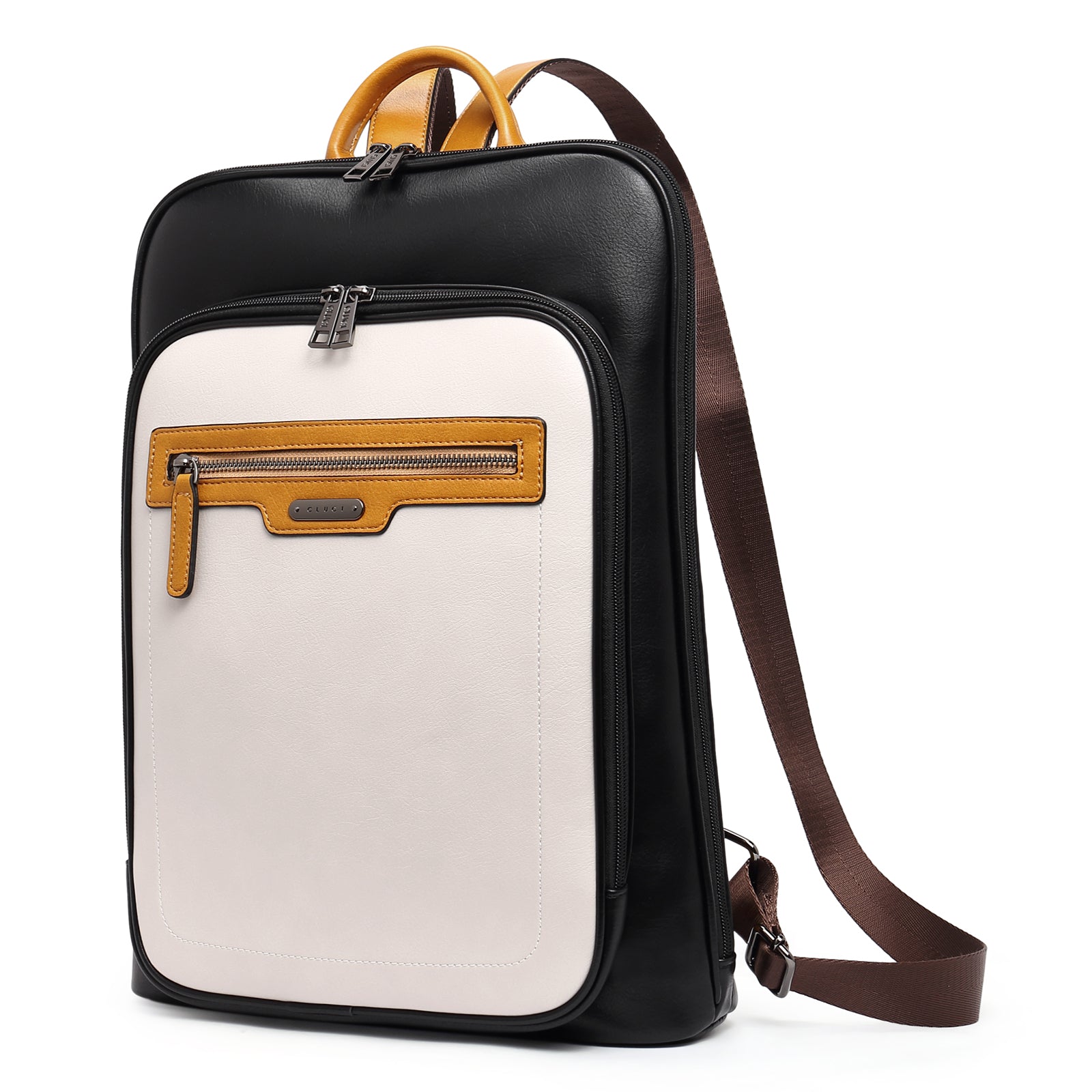 Koch Leather Laptop Backpack For Women With 15.6" Laptop Compartment